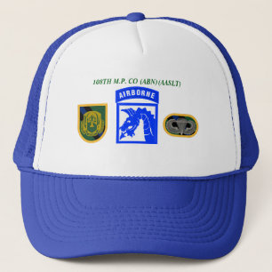 De Camionero 108TH GORRA AEROTRANSPORTADO del CO décimo octavo