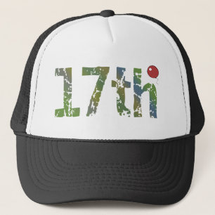 De Camionero 17mo Regalo del gorra del cumpleaños
