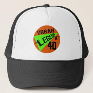 De Camionero 40.o Regalo del casquillo del gorra del cumpleaño