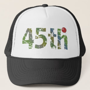 De Camionero 45.o Regalo del gorra del cumpleaños
