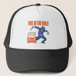 De Camionero 70.o gorra del cumpleaños