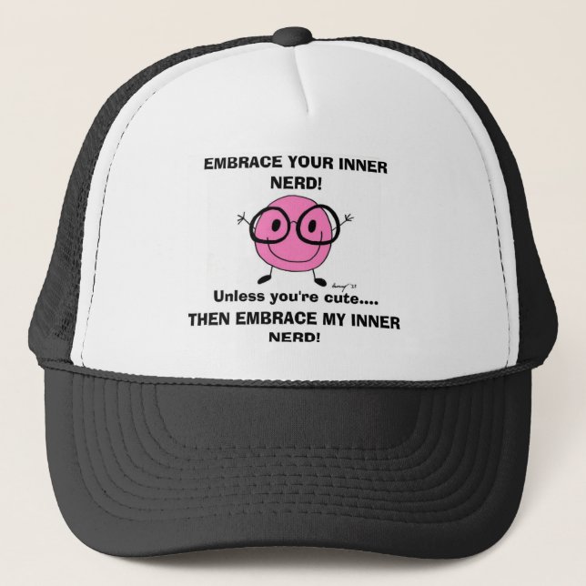 De Camionero ABRAZAR A SU Gorra NERD INTERIOR (Anverso)