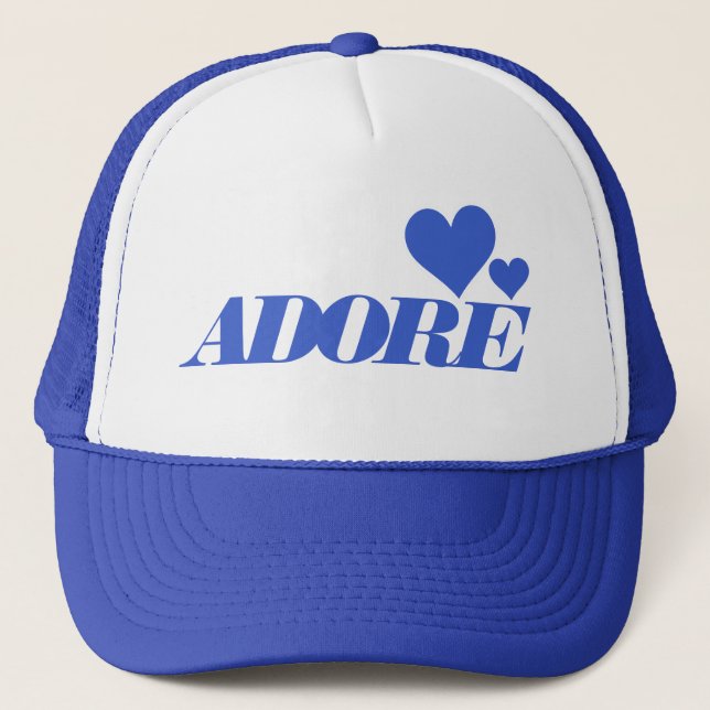 De Camionero Adore el gorra (Anverso)