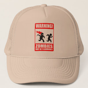 De Camionero ¡Advertencia! Los zombis pueden ser gorra