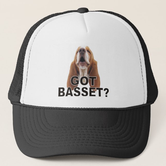 De Camionero ¿Afloramiento conseguido? Gorra del grito Basset (Anverso)