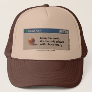 De Camionero ¡Ahorre el gorra del chocolate del planeta!