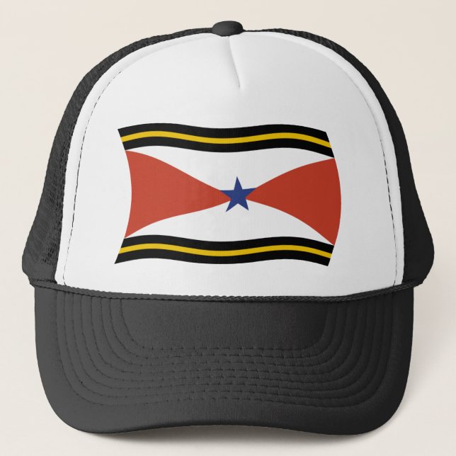 De Camionero Akha People Flag Gorra (Anverso)