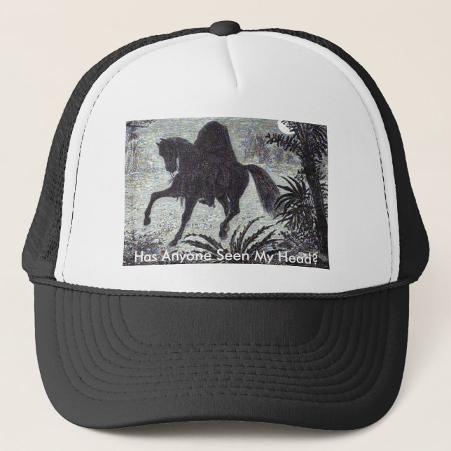 De Camionero ¿Alguien Ha Visto Mi Cabeza? Gorra (Anverso)