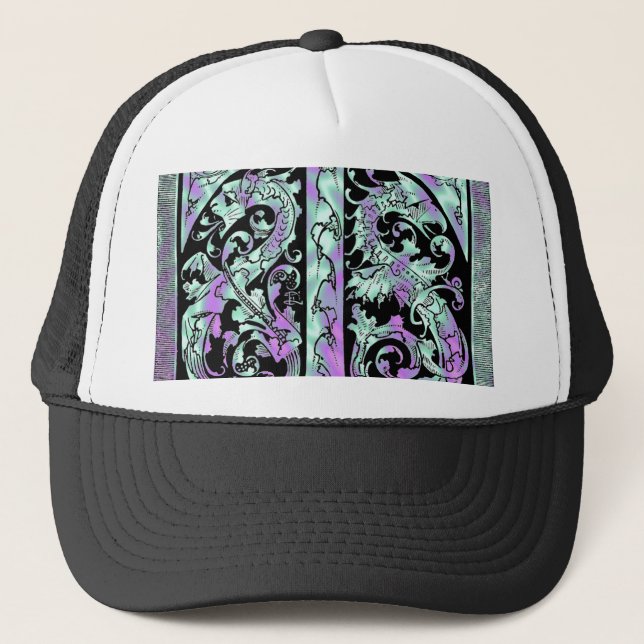 De Camionero Alien Green, Gorra Dragon (Anverso)