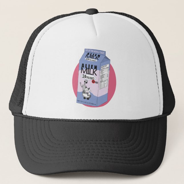 De Camionero Alien Milk Gorra (Anverso)