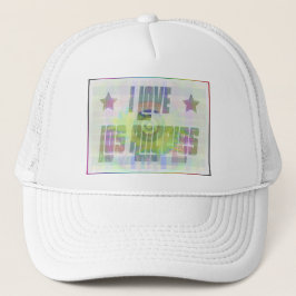 De Camionero AMO A Los Ángeles Hermoso Gorra Pastel