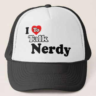 De Camionero Amo hablar el gorra Nerdy