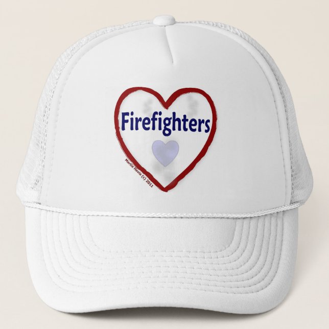 De Camionero Amor: Bomberos - Gorra (Anverso)
