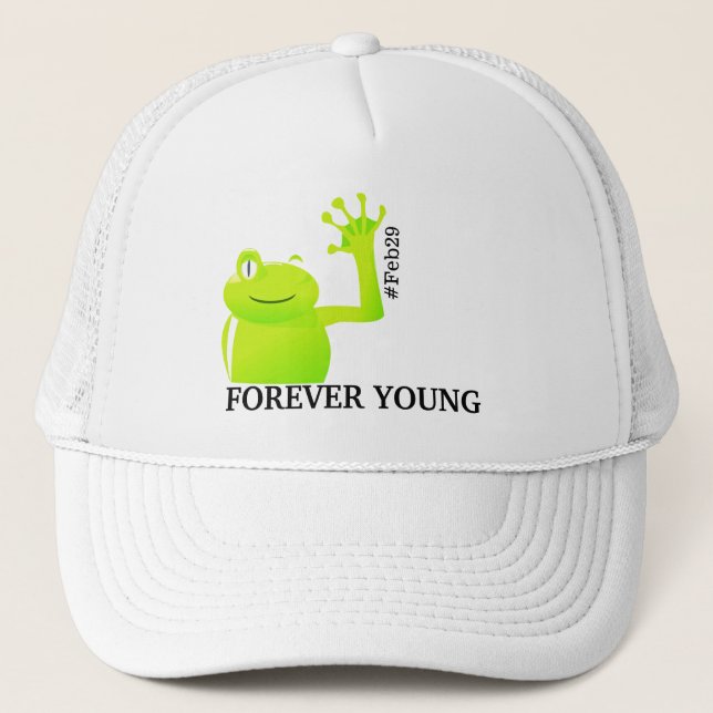 De Camionero Año Salto/ Día Salto Gorra del Bebé (Anverso)