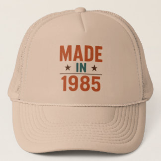De Camionero Año Vintage 1985 Gorra – Estilo Clásico Retro