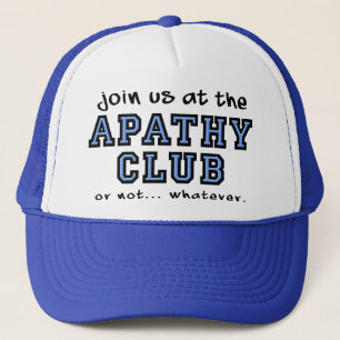 De Camionero Apathy Club Funny Gorra Ball Cap