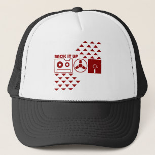 De Camionero Apóyelo encima del gorra