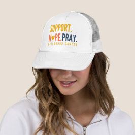 De Camionero apoyo al cáncer infantil esperanza rezar Gorra