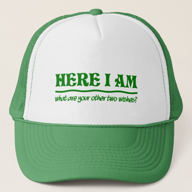 De Camionero Aquí Soy gorra (Anverso)