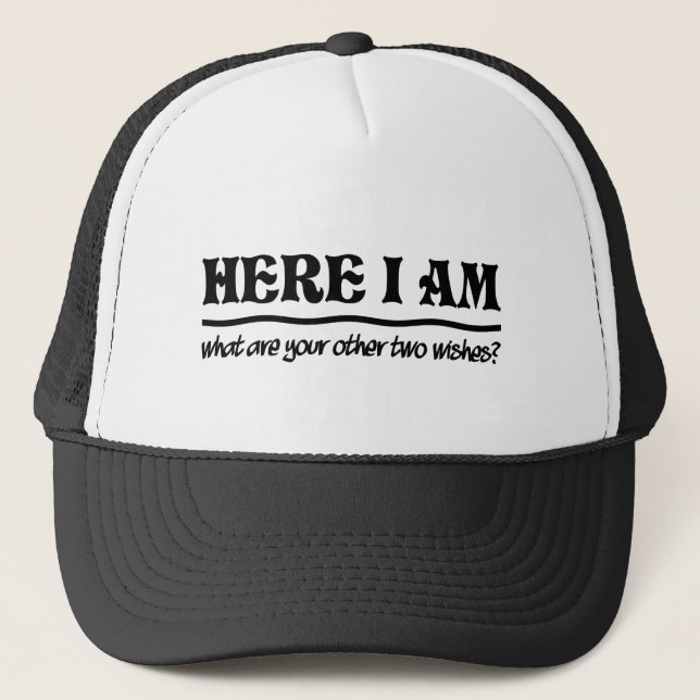 De Camionero Aquí Soy gorra - elegir color (Anverso)