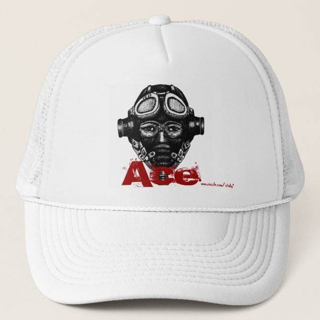 De Camionero As experimental en diseño fresco del gorra del (Anverso)