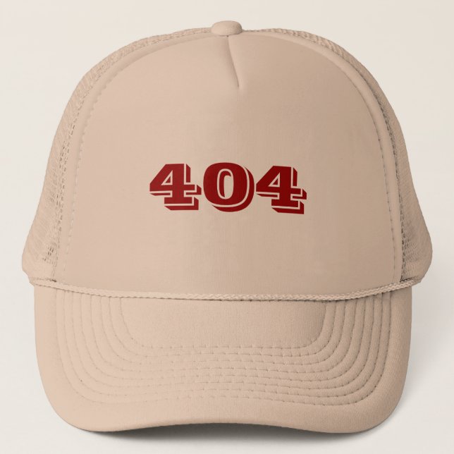 De Camionero Atlanta, gorra del GA (Anverso)