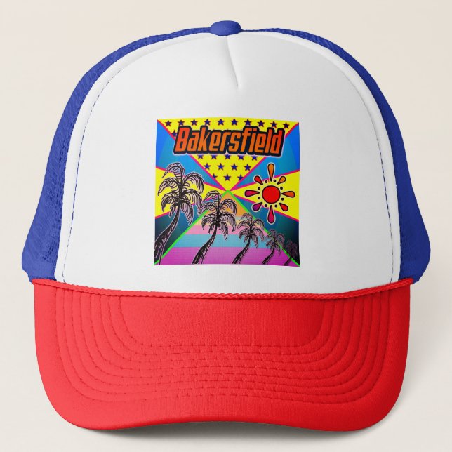 De Camionero Bakersfield Freedom Gorra (Anverso)