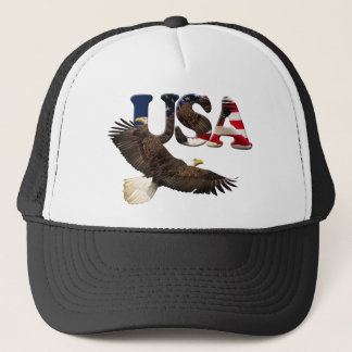 De Camionero Bald Eagle y USA American Patriot Series Gorra