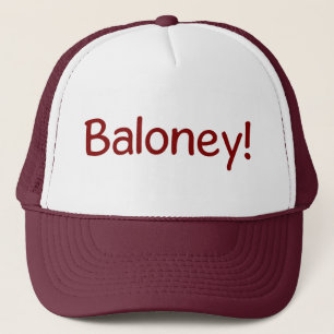 De Camionero ¡Baloney! Gorra del juez