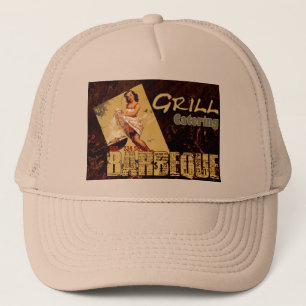 De Camionero Barbeque - Gorra impreso