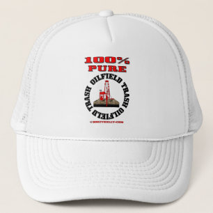 De Camionero Basura pura del campo petrolífero del 100%, gorra