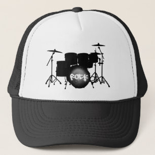De Camionero batería - gorra negro