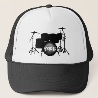 De Camionero batería - gorra negro