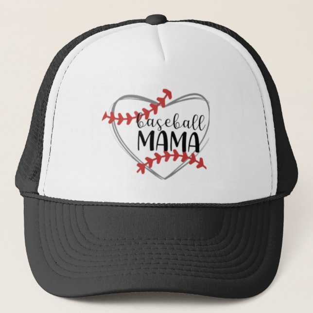 De Camionero Béisbol Mama Gorra (Anverso)