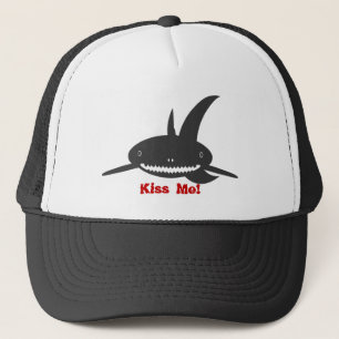De Camionero Béseme gorra del tiburón