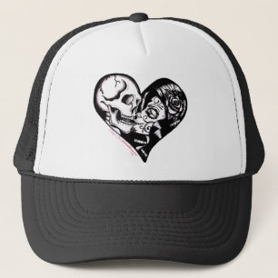 De Camionero "Beso del corazón" por Skinderella - gorra del
