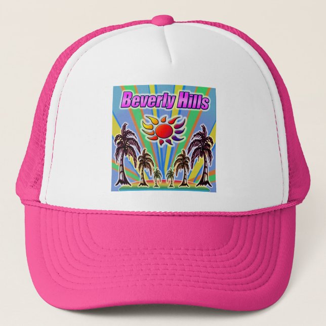 De Camionero Beverly Hills Summer Love Gorra (Anverso)