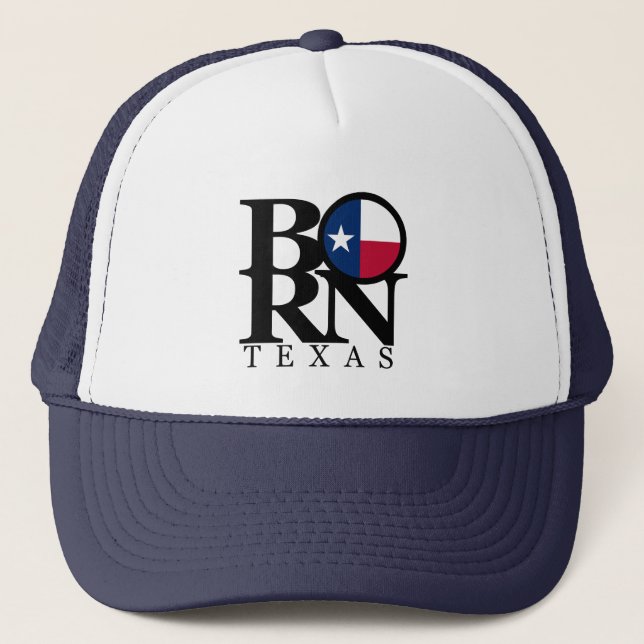 De Camionero BORN Texas Gorra (Anverso)