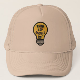 De Camionero Bright Idea Gorra - Funny Light Bulb Design