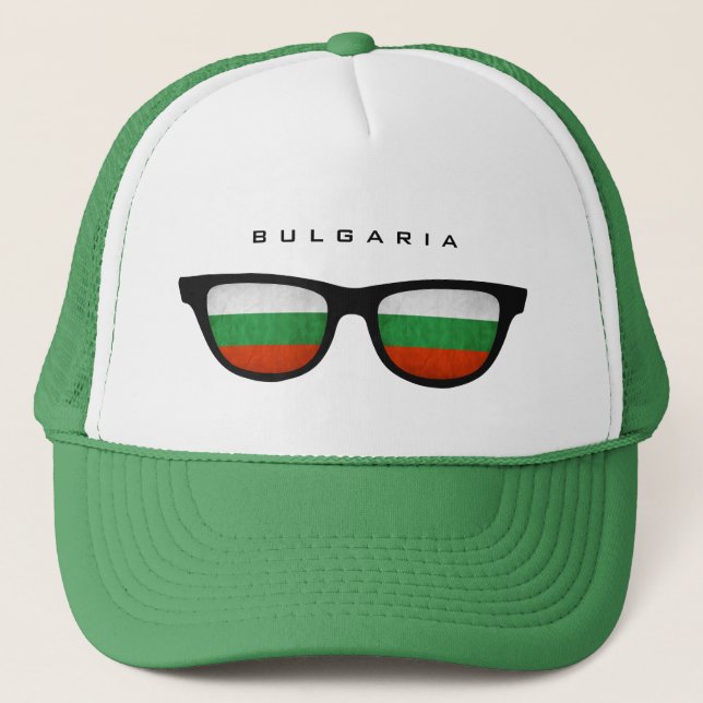 De Camionero Bulgaria Shades personalizado gorra (Anverso)