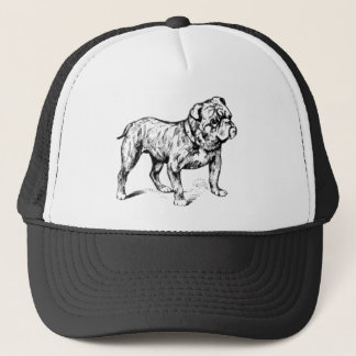 De Camionero Bulldog del gorra