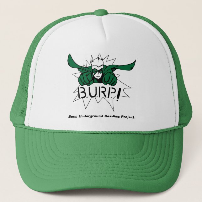 De Camionero ¡BURP! Gorra (Anverso)
