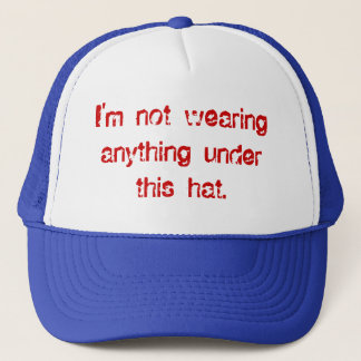 De Camionero Calvo debajo del gorra