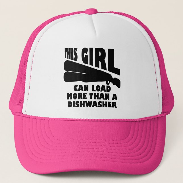 De Camionero Carga Más Que Un Lavavajillas Gorra Divertida (Anverso)