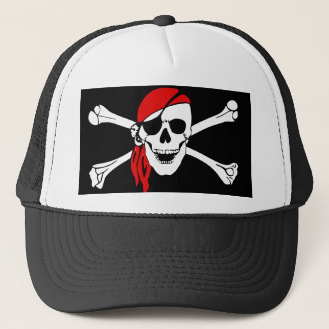 De Camionero Casquillo del gorra del pirata… er (Anverso)