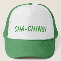 ¡CHA-CHING! Gorra