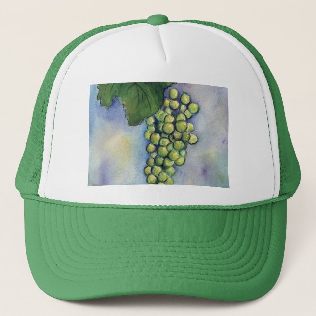 De Camionero Chardonnay Wine Grapes Gorra (Anverso)