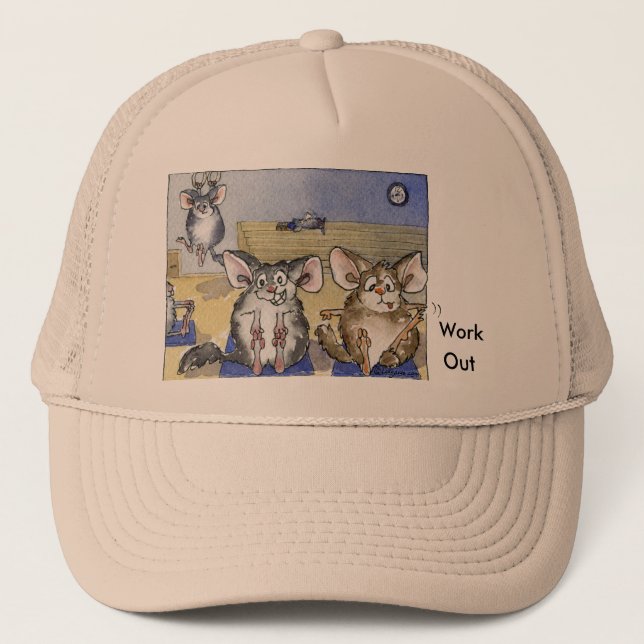 De Camionero Chinchillas Personalizado Gorra (Anverso)