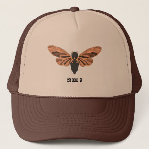 De Camionero Cicada Gorra Brown