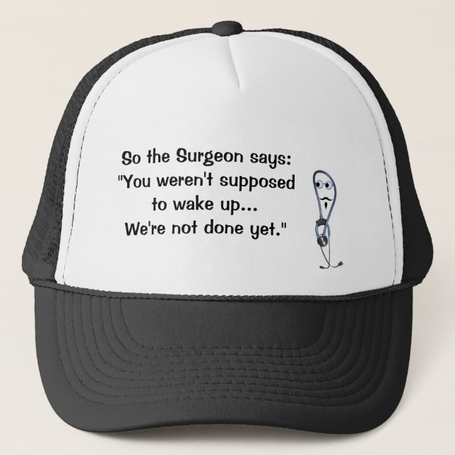 De Camionero Cirujano dice despertar al Gorra (Anverso)